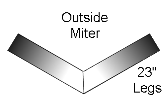 Stock Profile Outside Corner